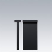 Axyl Greet bolderarmatuur — AXYL GREETB H580 DE 56L 927 A/S HFX BK