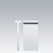 Axyl Greet bolderarmatuur — AXYL GREETB H580 DE 56L 930 A/S HFX WH